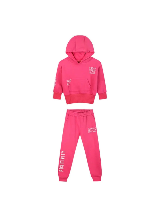 Energiers Children's Tracksuit Set "Positivity" with Hood