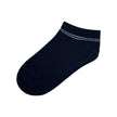 Energiers Set of Children's Low Socks (3 Pairs) – White, Blue and Gray