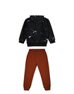 Energiers Children's Tracksuit Set with Artistic Design 
