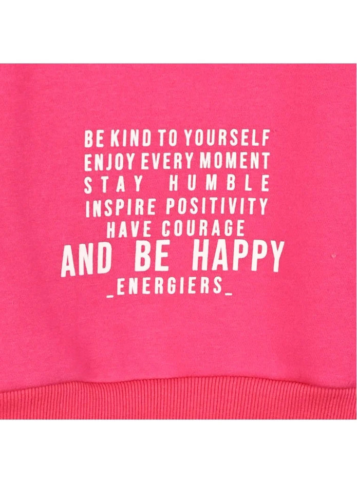 Energiers Children's Tracksuit Set "Positivity" with Hood