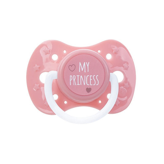 Πιπίλα Akuku "My Prince" - "My Princess" 0-6 μηνών