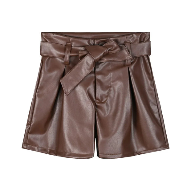 Energies Παιδικό Σορτς Δερματίνης με Ζώνη