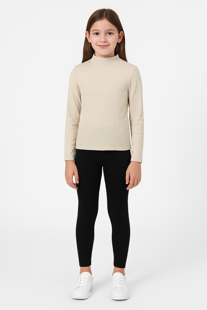 Παιδικό μαύρο κολάν Energiers από βαμβάκι και ελαστάνη, με ελαστική μέση και άνετη εφαρμογή, ιδανικό για καθημερινή χρήση.