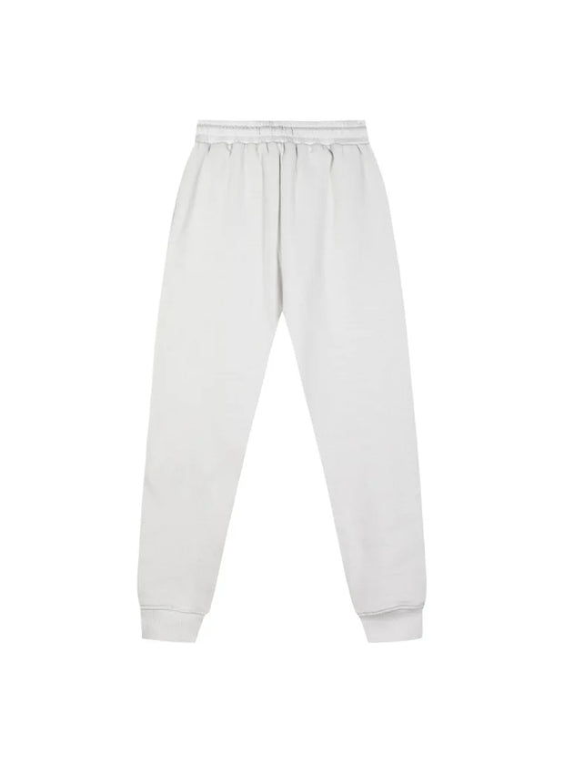 Εκρού παιδικό παντελόνι φόρμας Energiers με λάστιχο στη μέση και rib τελείωμα – πίσω όψη.