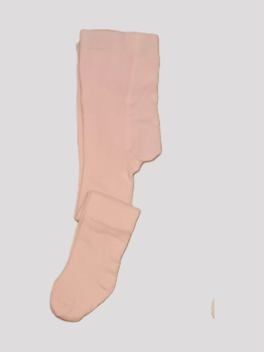 Παιδικό καλσόν Energiers βαμβακερό σε ροζ, εκρού και φραουλί χρώμα, μαλακό και ελαστικό για άνεση όλη μέρα.